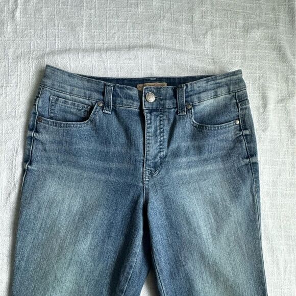 Nine West Vintage Boho Denim Jeans Straight Leg Classic SZ 8 / 29 - Picture 4 of 12